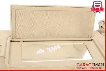 07-14 Mercedes W221 S550 CL550 Right Side Sun Visor Sunvisor Shade Cover Brown