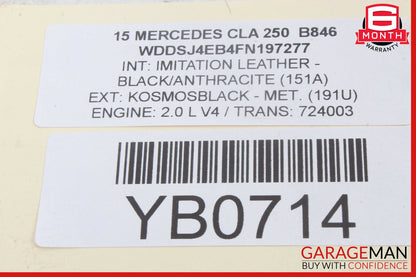 14-20 Mercedes W117 CLA250 Rear Left Driver Side Door Lock Latch Actuator OEM