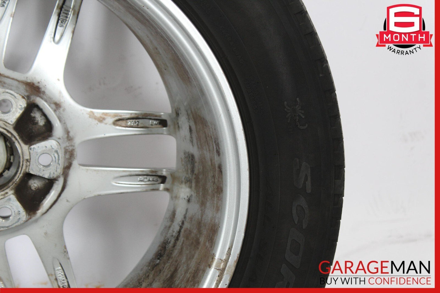 11-18 Porsche Cayenne 958 8.5 X 19 19" Wheel Rim Silver 7P5601025A OEM