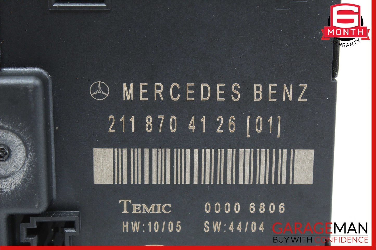 03-09 Mercedes W211 E350 4Matic Rear Right Side Door Control Module Unit OEM