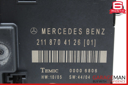 03-09 Mercedes W211 E350 4Matic Rear Right Side Door Control Module Unit OEM