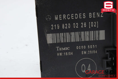06-11 Mercedes W219 CLS500 CLS550 Rear Left Side Door Control Module Unit OEM