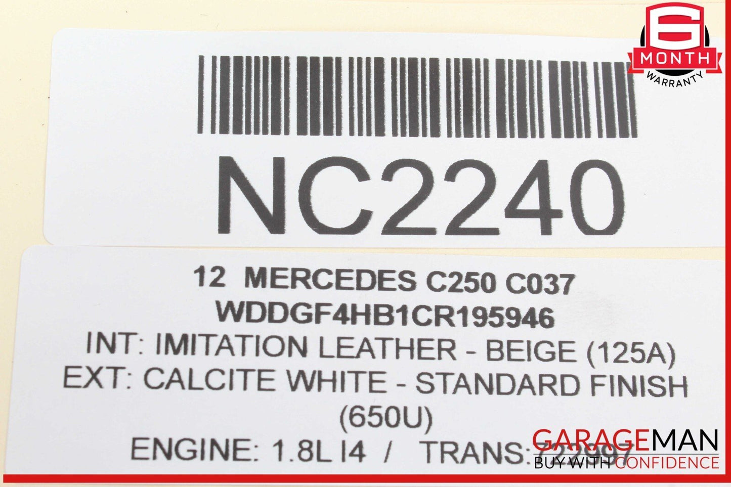 12-16 Mercedes W204 C250 SLK350 GPS Navigation LCD Display Screen Monitor OEM