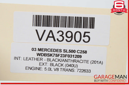 03-06 Mercedes R230 SL500 SL55 Diagnosis System Module 0265452732 OEM
