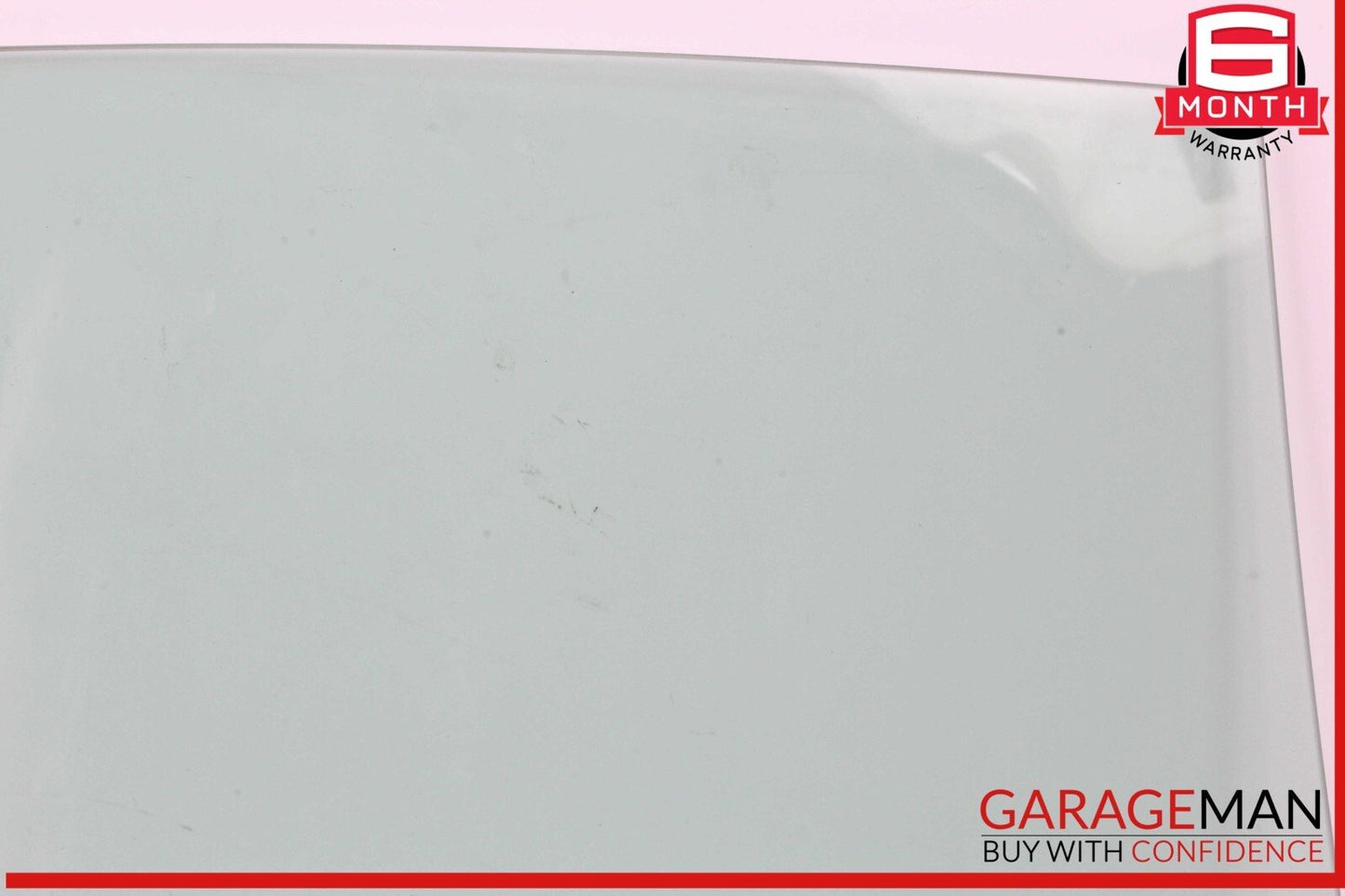 17-20 BMW 530E Rear Left Driver Side Door Window Glass OEM