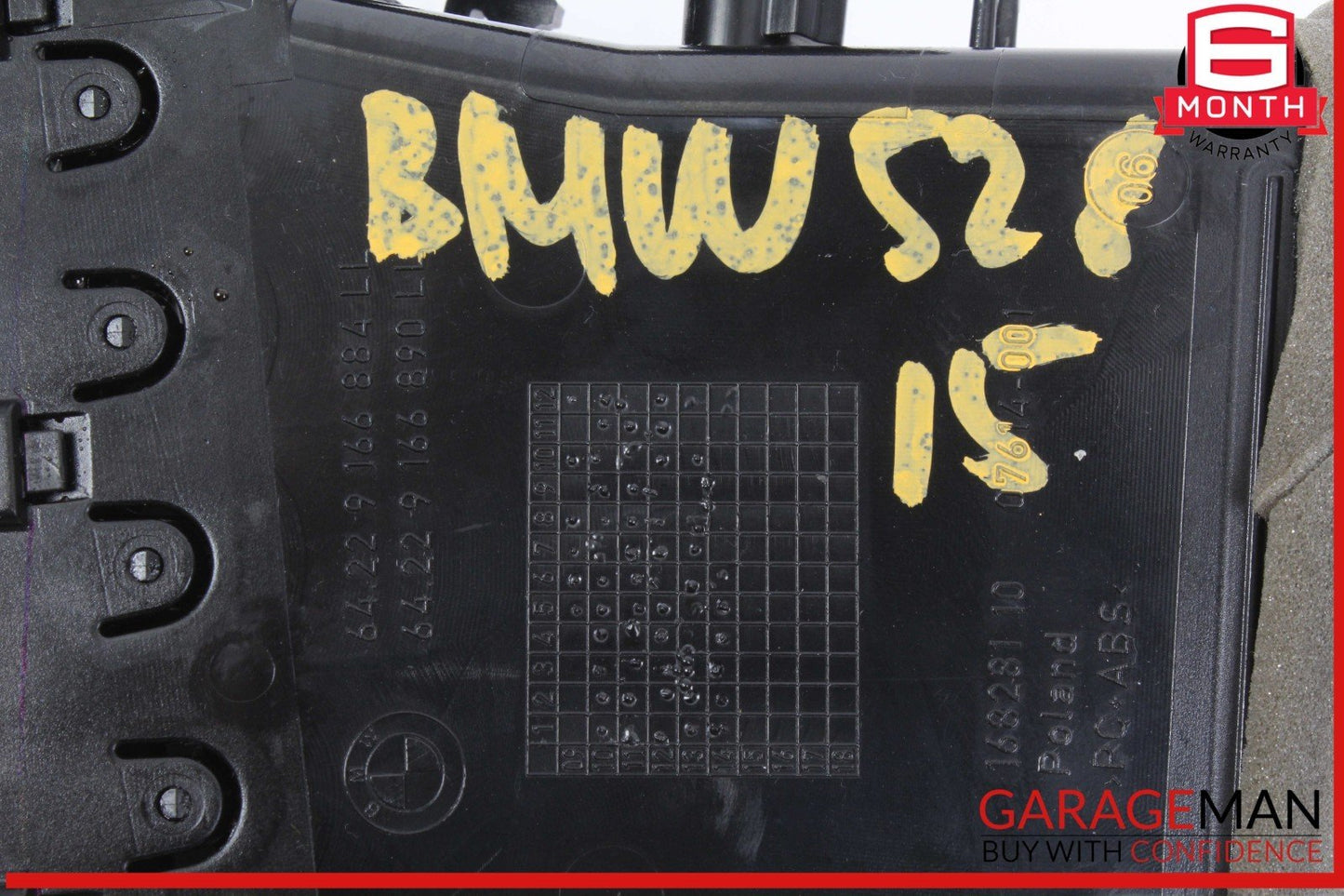 11-16 BMW 528i 535i 550i F10 Front Right Side Dash AC Air Conditioning Air Vent