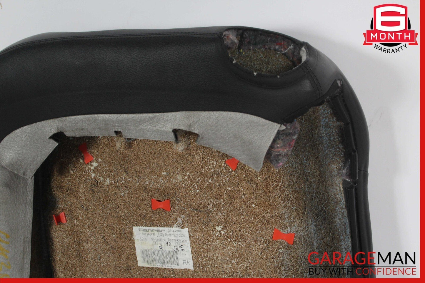 03-09 Mercedes W209 CLK320 CLK500 Front Right Side Top Upper Seat Cushion OEM