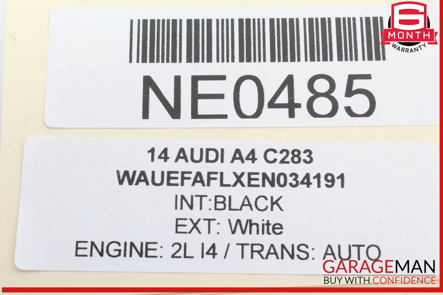13-16 Audi A4 Rear Left or Right Side Door Control Module Unit 8T0959795Q OEM
