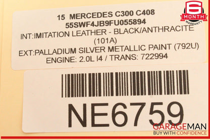 2015-2020 Mercedes-Benz C300 CDI Headlight Switch Control 2059056500 Genuine