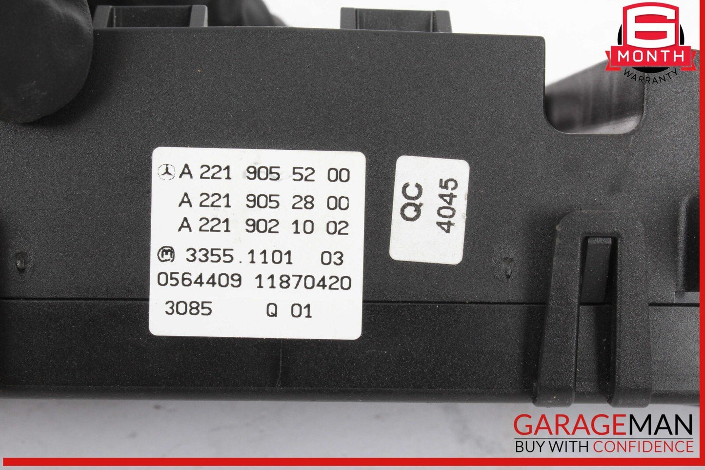 10-13 Mercedes W221 S550 S400 CL550 A/C AC Heater Climate Control Switch Module