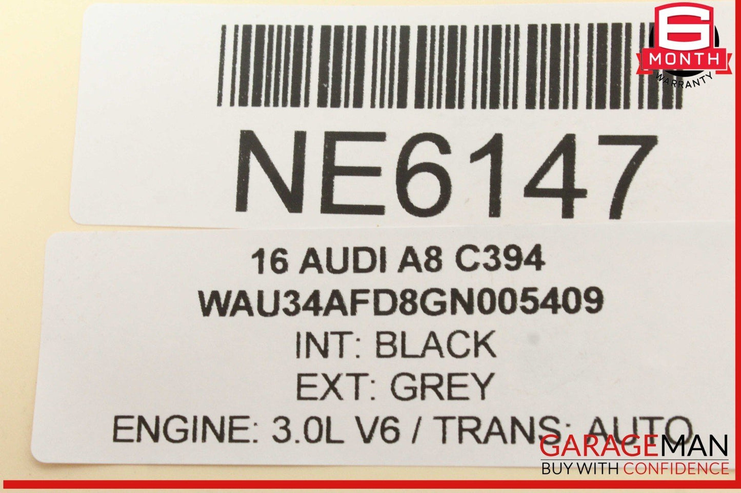 12-18 Audi A8 A6 SQ5 Front Left or Front Right Side CV Axle Shaft 4G0407271F OEM