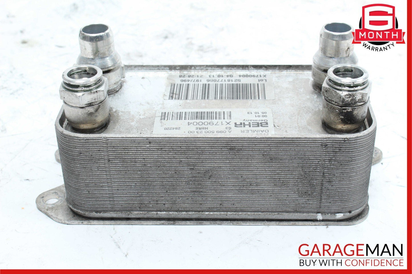 12-15 Mercedes W204 C250 SLK250 SLK350 Transmission Oil Cooler Radiator Assy OEM