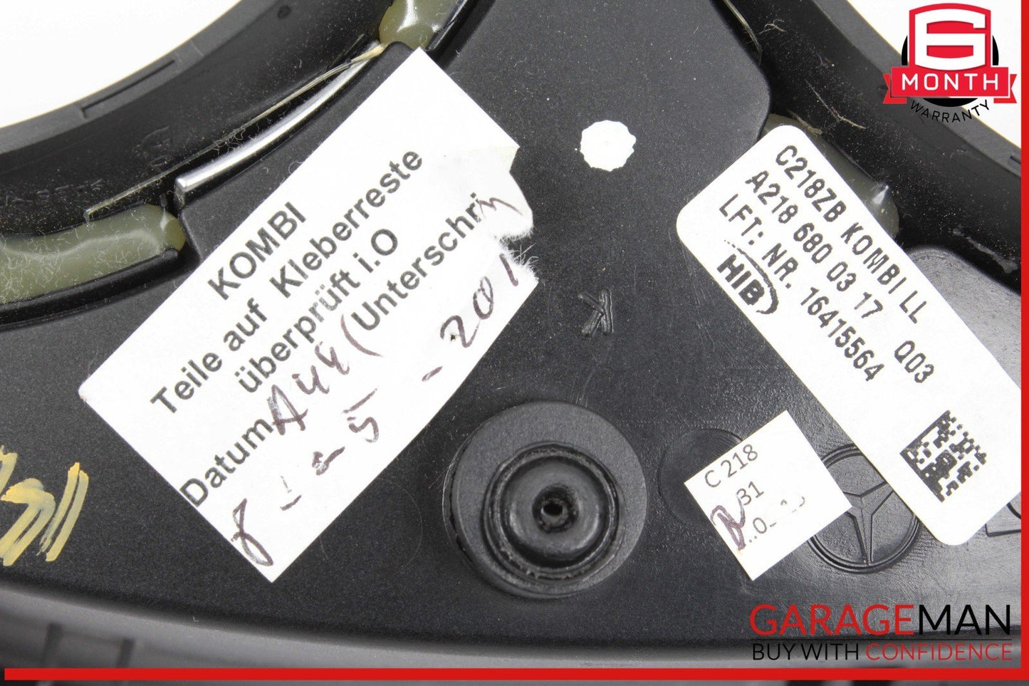 12-18 Mercedes W218 CLS550 CLS500 Instrument Cluster Speedometer Bezel Trim OEM