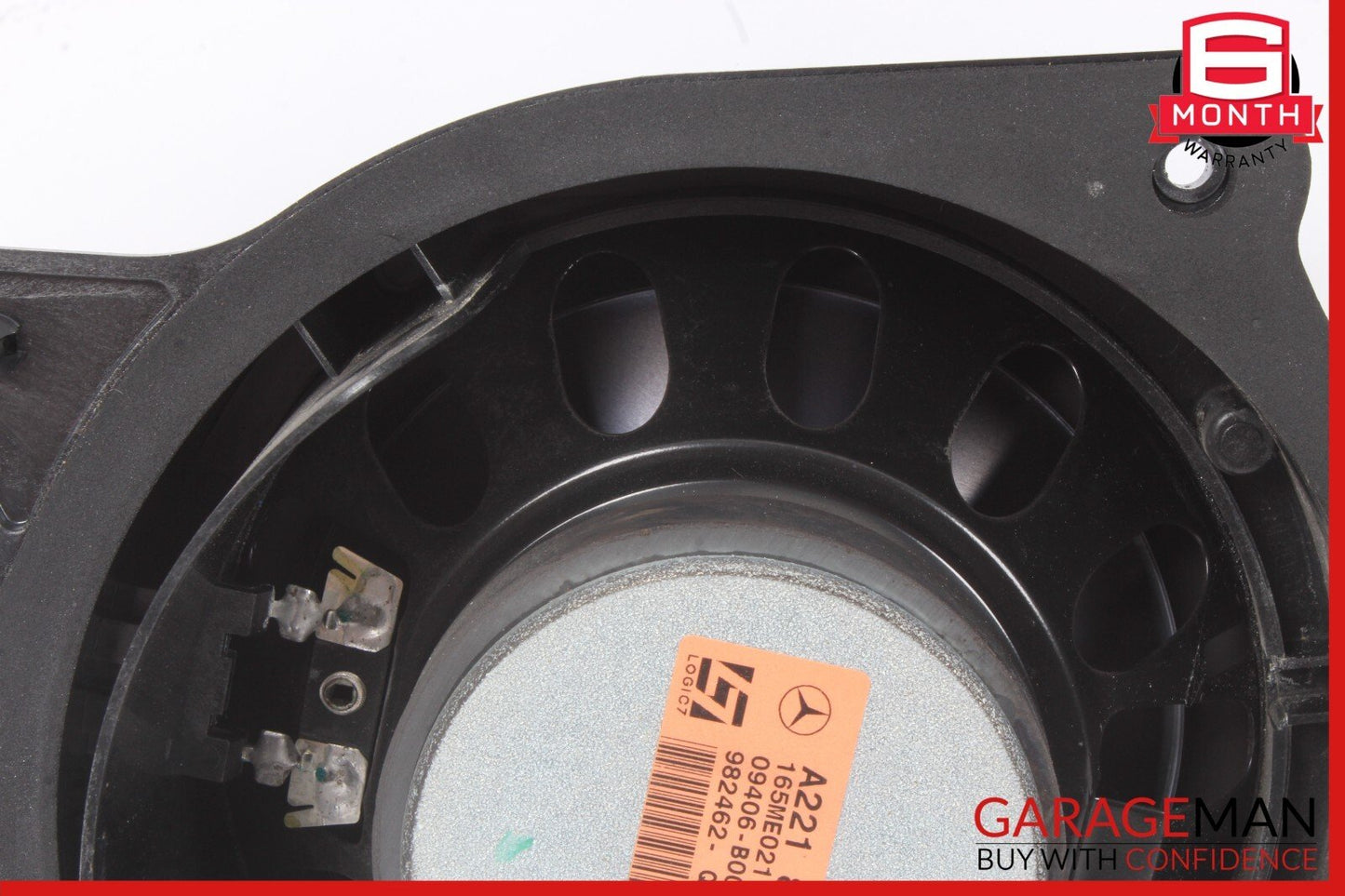 07-09 Mercedes W221 S550 Rear Left & Right Door Audio Sound Speaker Set of 2 OEM
