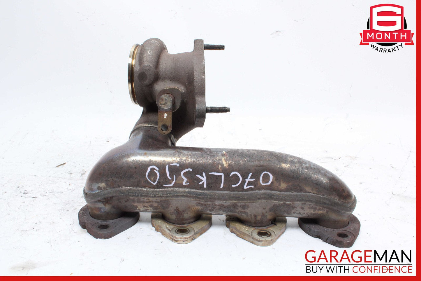 12-15 Mercedes W204 C250 Engine Motor Turbocharger Exhaust Manifold Header Assy