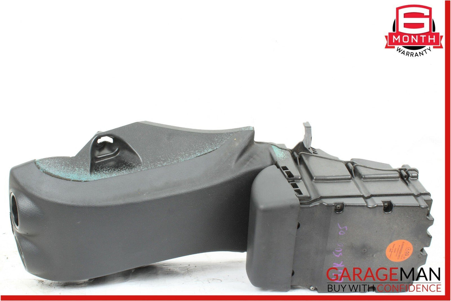 03-09 Mercedes W209 CLK500 Rear Center Console Subwoofer Assembly Black