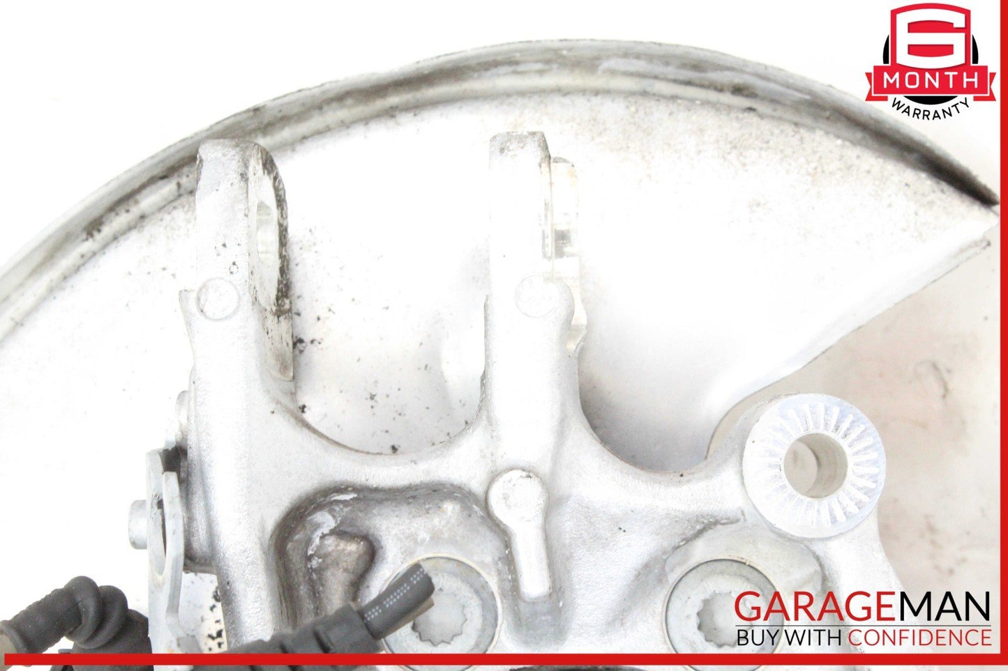 09-16 Audi A6 A4 Rear Left Driver Side Spindle Knuckle Wheel Hub 8K0505431AR OEM