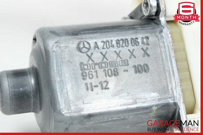 08-16 Mercedes GLK350 C250 E350 Rear Right Door Window Regulator Motor Unit