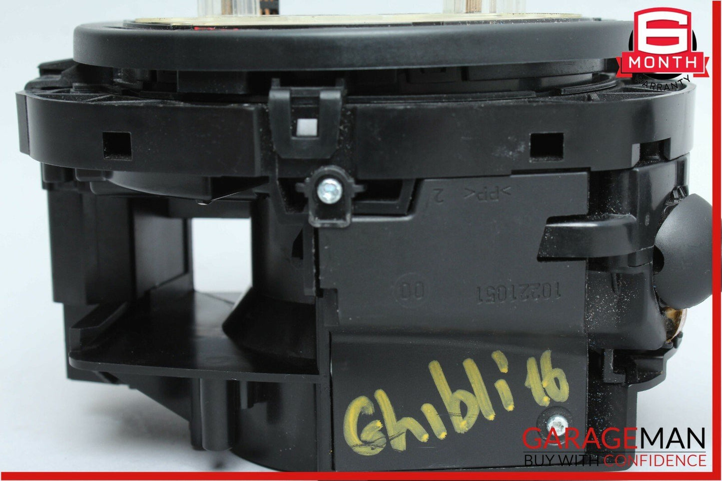 14-17 Maserati Ghibli Steering Column Combination Switch Assembly Black OEM
