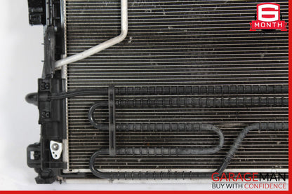 08-15 Mercedes W204 C300 GLK350 Engine Cooling Radiator Air A/C Condenser Assy