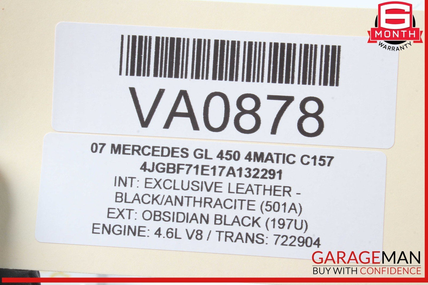 06-12 Mercedes X164 GL450 4MATIC Communication Control Module 2308207026 OEM