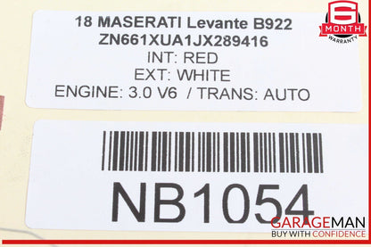 17-20 Maserati Levante M161 Front Right Passenger Side Knuckle Spindle OEM