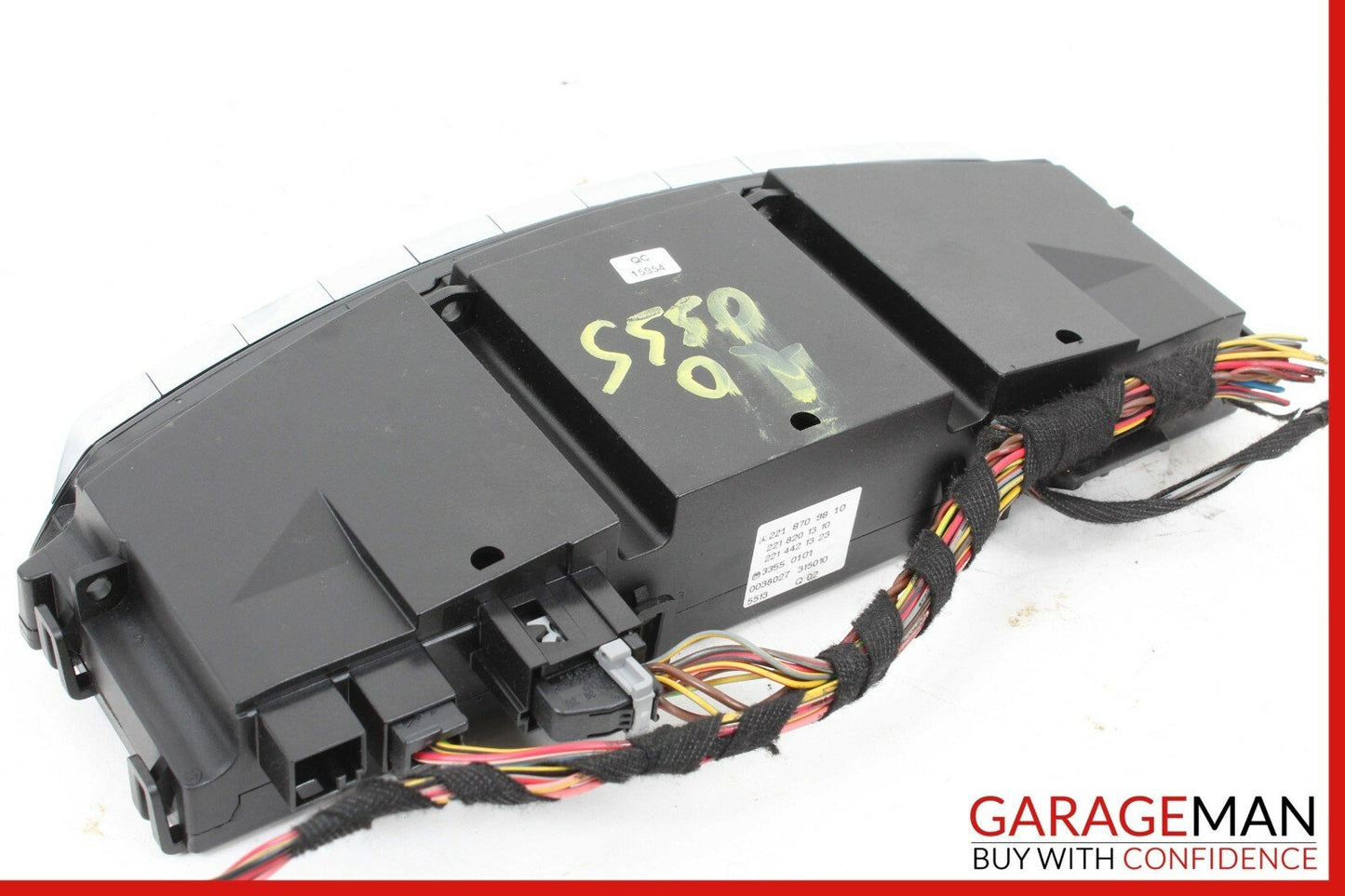 07-13 Mercedes W221 S550 CL600 A/C AC Heater Temperature Climate Control Switch