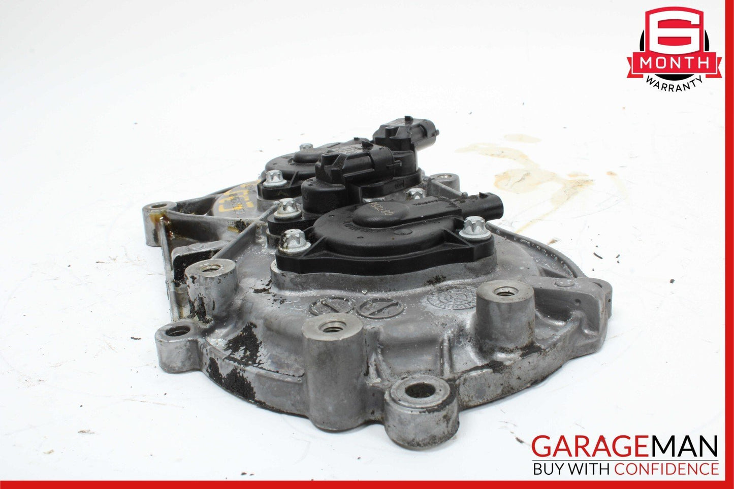 05-13 Mercedes W211 E350 E550 Front Left Side Engine Timing Chain Cover Plate