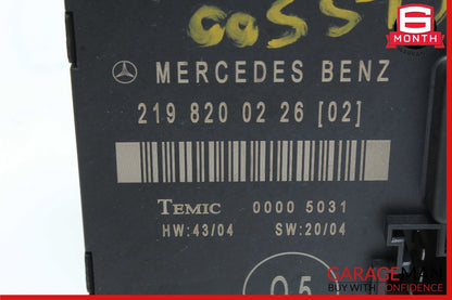 06-11 Mercedes W219 CLS500 CLS550 Rear Left Side Door Controller Module Unit