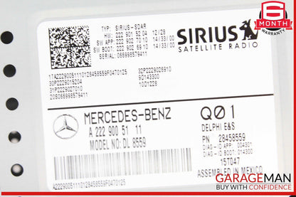 15-20 Mercedes W205 C300 Satellite Radio Receiver Control Module Unit OEM
