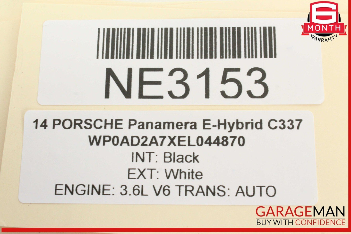 11-18 Porsche Panamera 970 E-Hybrid Front Right Side Door Control Module OEM