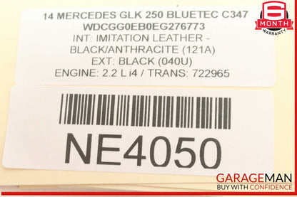 10-15 Mercedes X204 GLK250 Bluetec Front Right Side Axle CV Half Shaft OEM