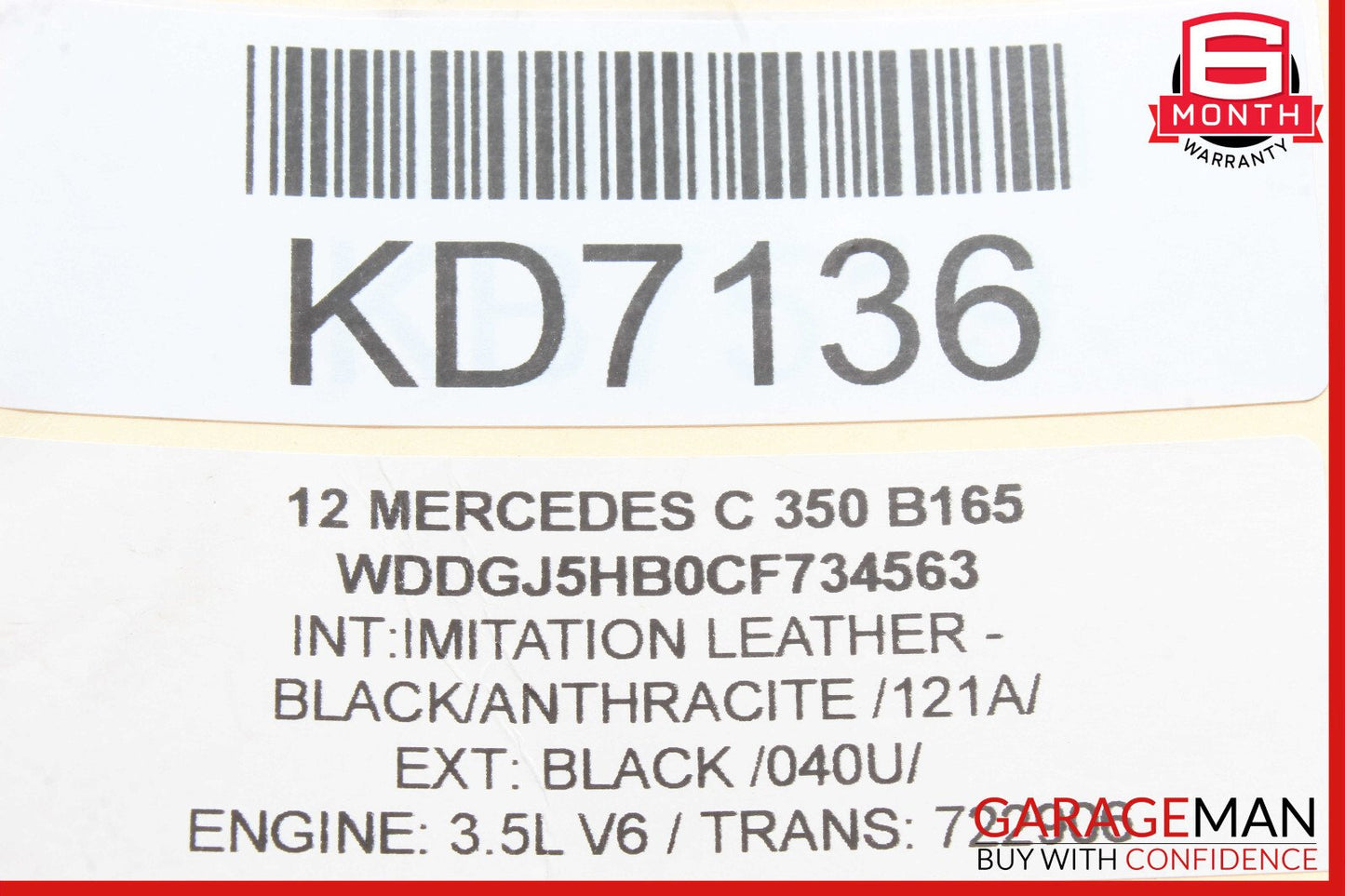 08-14 Mercedes W204 C350 C250 C300 Headlight Fog Light Switch Control Module