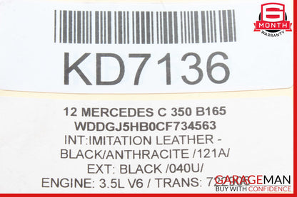 08-14 Mercedes W204 C350 C250 C300 Headlight Fog Light Switch Control Module