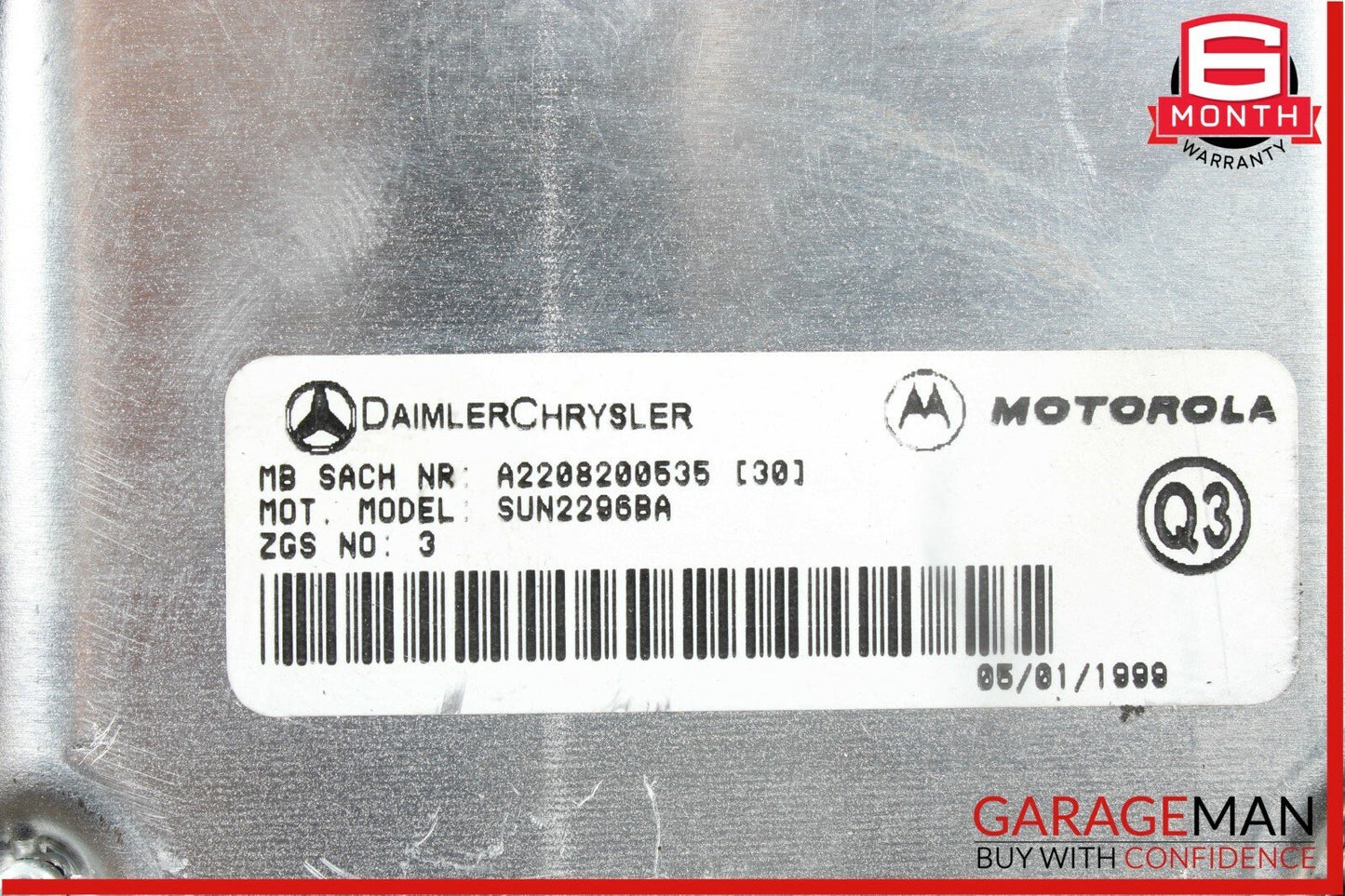 00-06 Mercedes W220 S500 Motorola Voice Communication Command Control Module