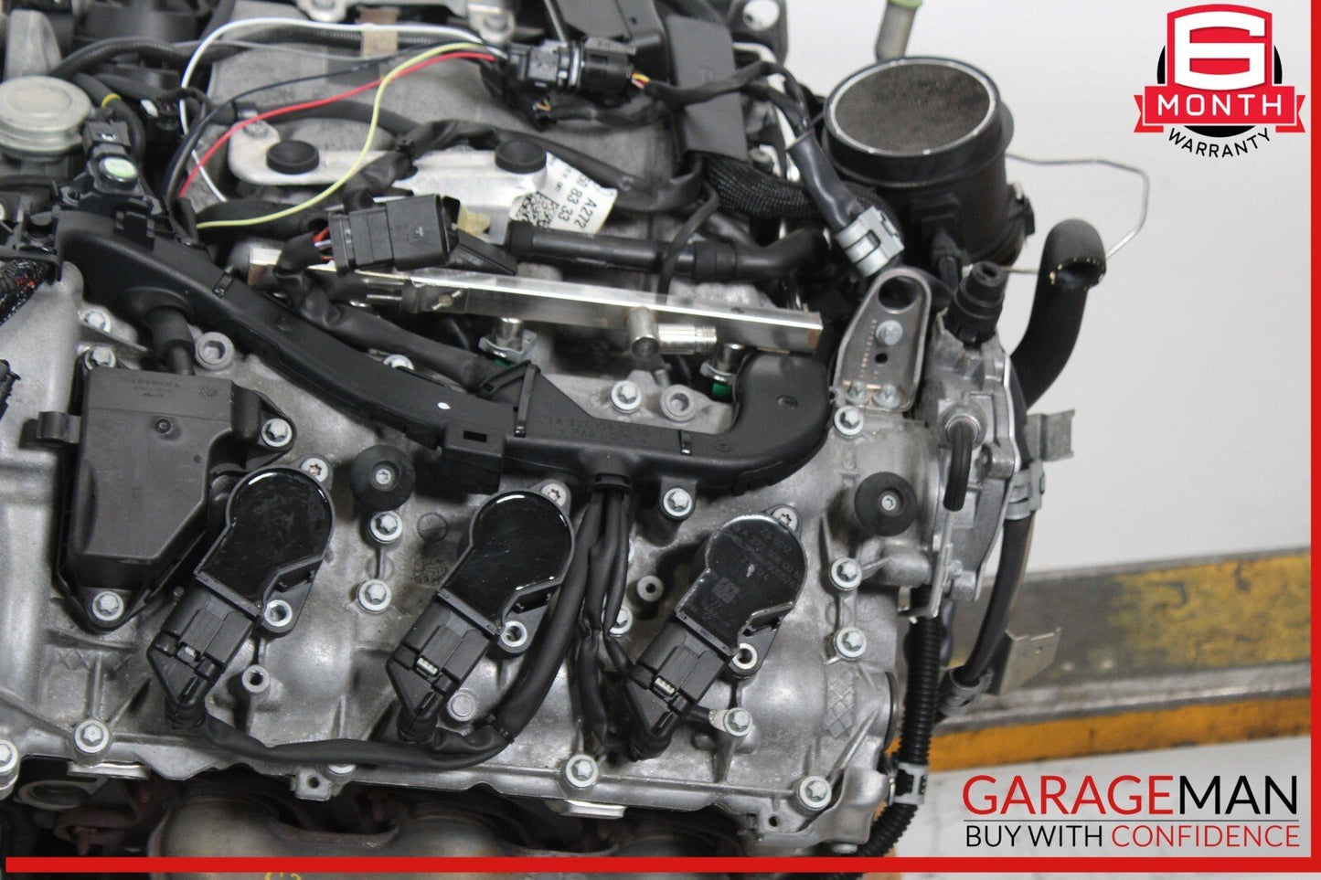 08-11 Mercedes W204 C300 4Matic 3.0L V6 Engine Motor Block Assembly OEM 181k