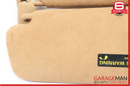 08-10 Porsche Cayenne 957 Front Right Side Sunvisor Sun Visor Shade Alcantara