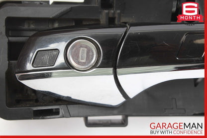 07-13 Mercedes W221 S550 Front Left Exterior Door Handle Keyless Go Andorit Grey