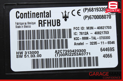 14-17 Maserati Ghibli Remote Start Passive Entry Module 670008070 OEM
