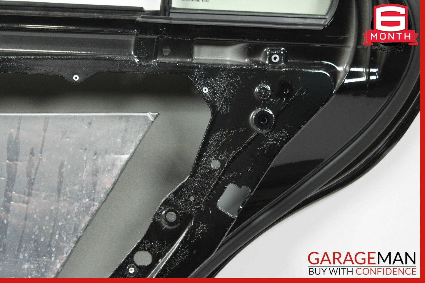 07-13 Mercedes W221 S550 S600 Rear Right Side Exterior Door Shell Panel Black