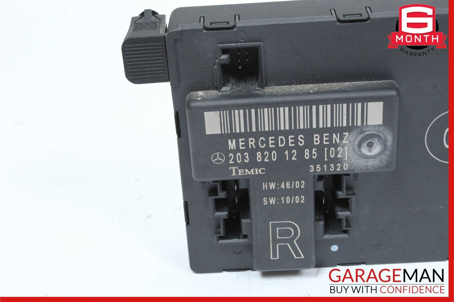 01-07 Mercedes W203 C230 Kompressor Front Right Side Door Control Module OEM