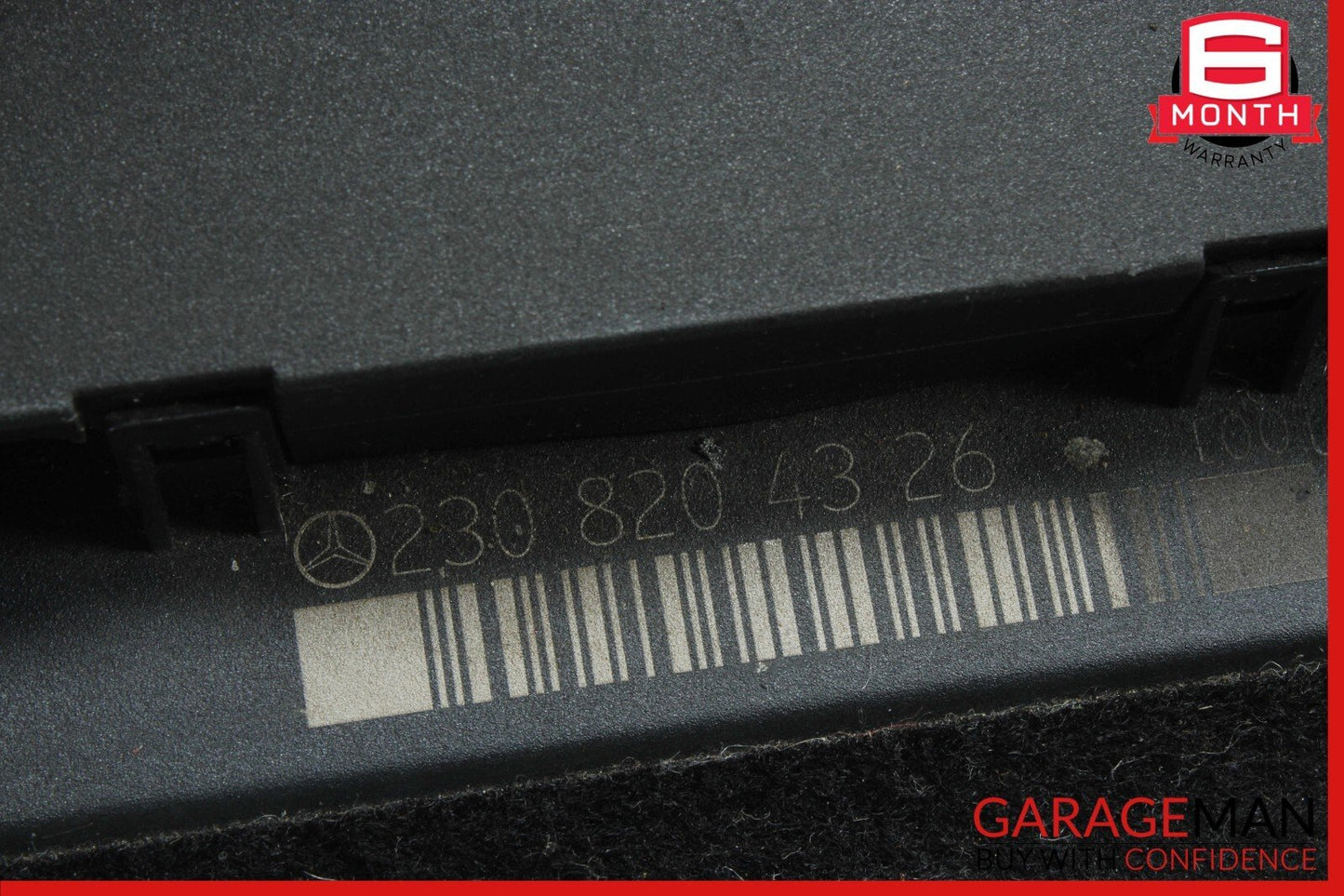 03-12 Mercedes R230 SL55 AMG SL500 Front Left Side Under Seat Control Module OEM