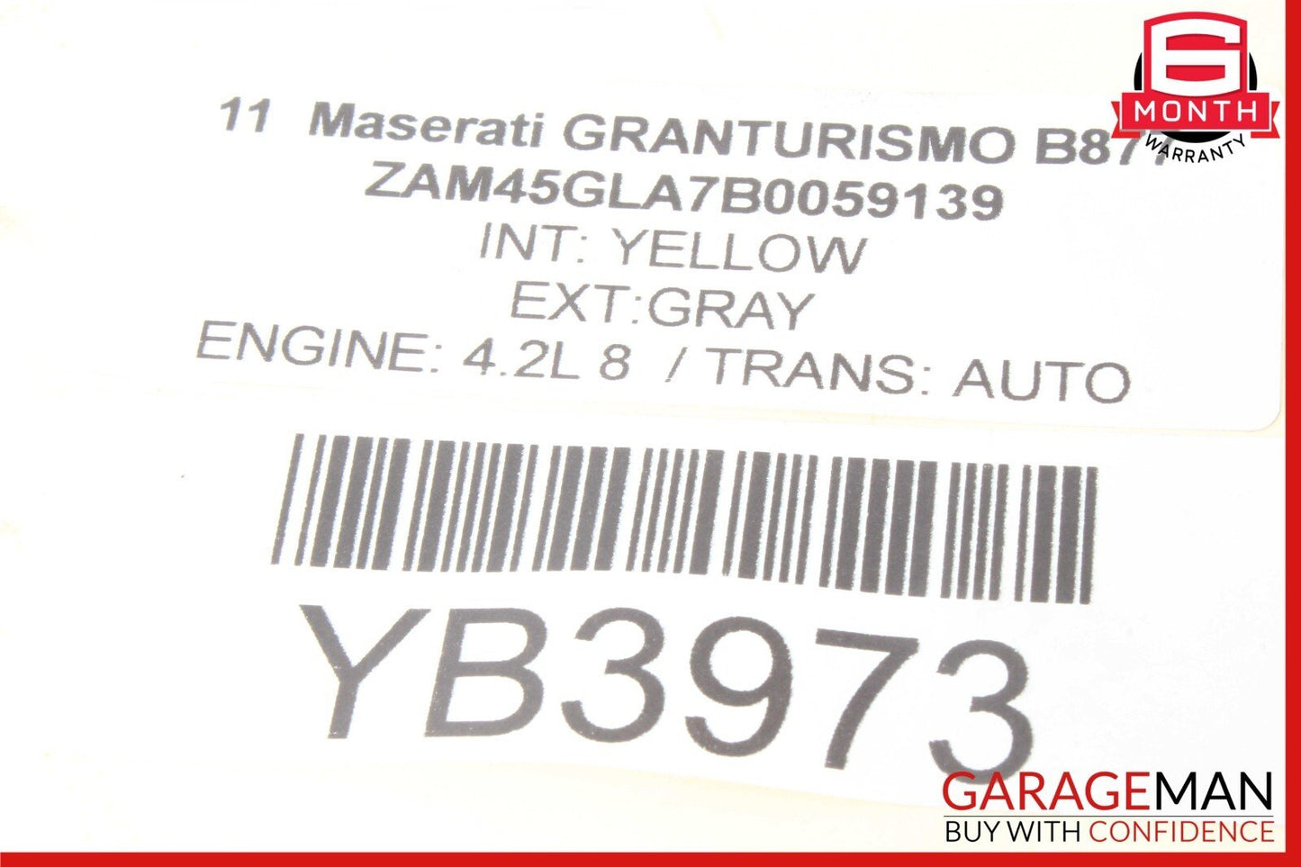 03-10 Maserati GranTurismo Quattroporte Front Left Side Upper Control Arm OEM
