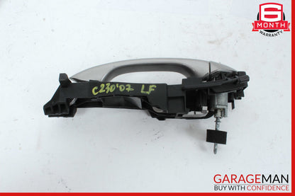 05-07 Mercedes W203 C280 Front Left Driver Side Exterior Door Handle Silver OEM
