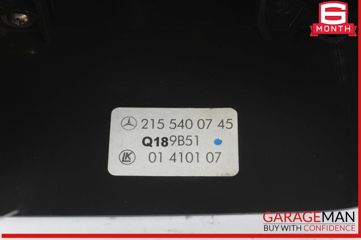 00-06 Mercedes W220 S55 AMG Steering Column Control Switches Assembly Black OEM