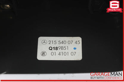 00-06 Mercedes W220 S55 AMG Steering Column Control Switches Assembly Black OEM