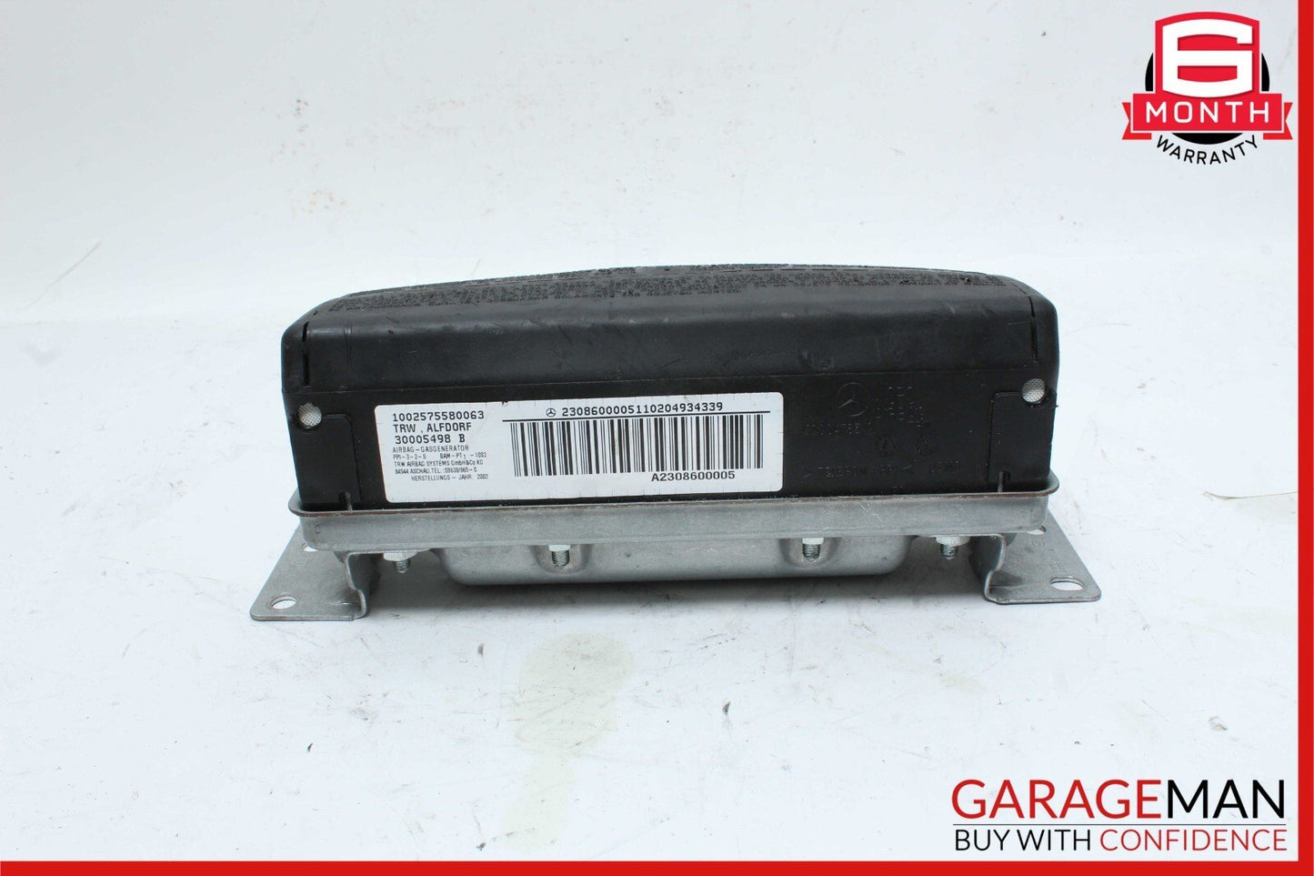 03-12 Mercedes R230 SL500 SL55 SL65 AMG Front Right Side Dash Airbag Air Bag