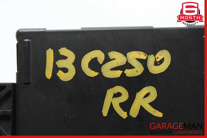 08-18 Mercedes W204 C250 CLS550 E550 Rear Right Side Door Control Module Unit