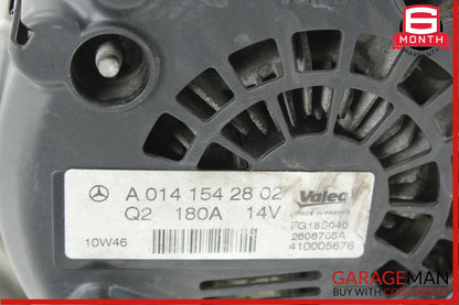 10-13 Mercedes W221 S400 Hybrid 180 AMP Alternator 0141542802 OEM