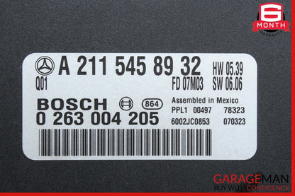 07-08 Mercedes W211 E320 E350 E550 Parking Distance Control Module Unit